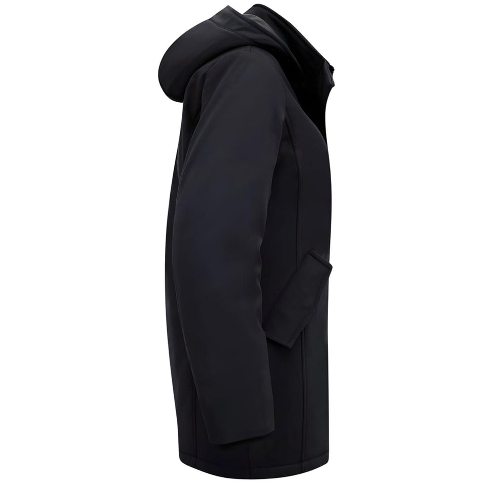 Dames Winterjas Parka - Slim Fit - Zwart