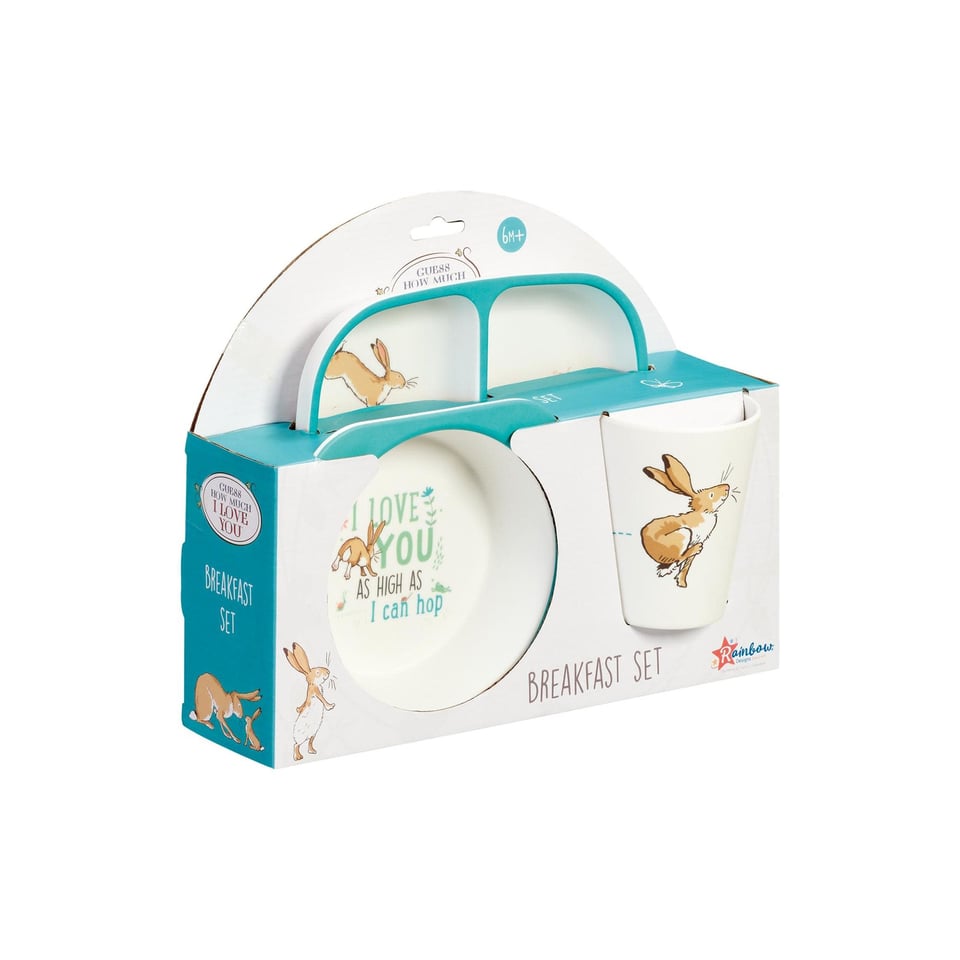 Rainbow Designs Raad Eens . . . Breakfast Set 3 Delig +6 Maanden