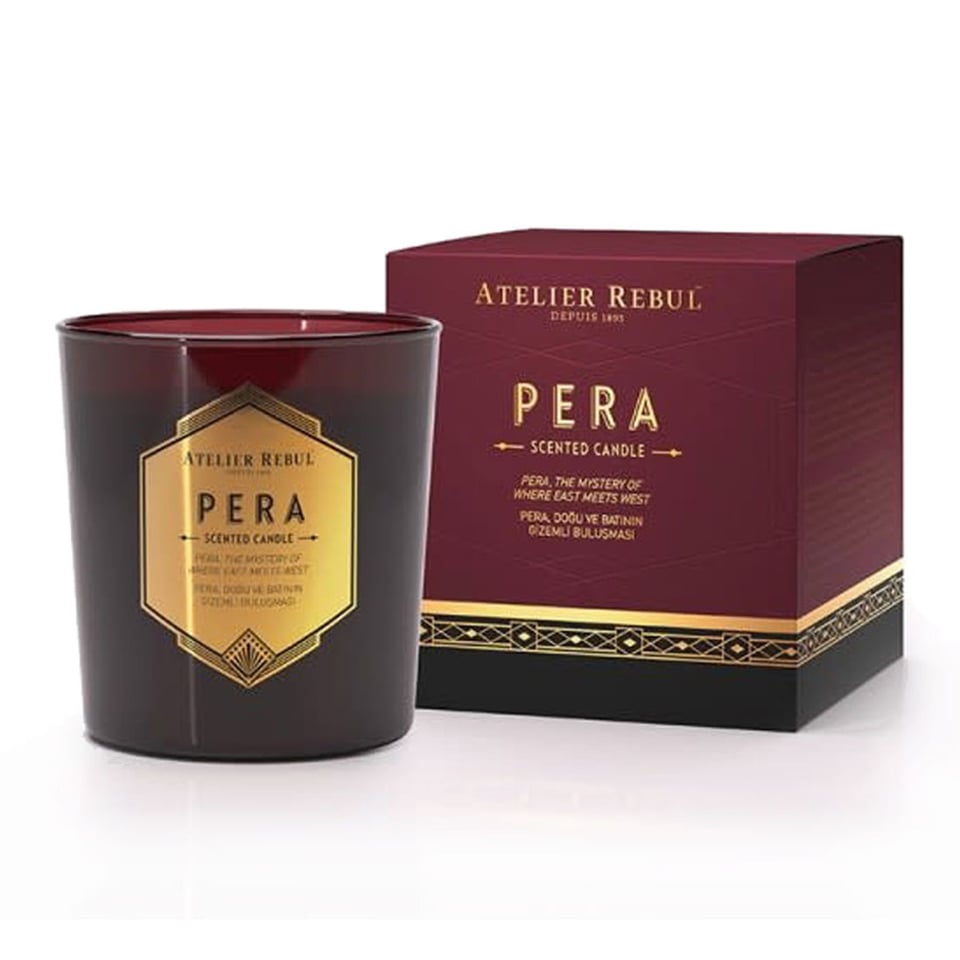 Geurkaars Pera 210gr - Merk: Atelier Rebul - Kleur: 210GR - Maat: Rose - Patchouli & Amber