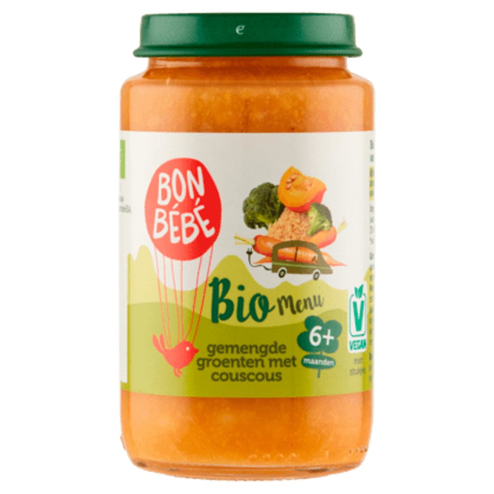 Bonbebe Bio M0617 Gemengde Groente Couscous