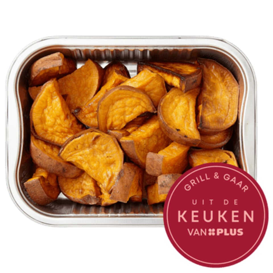 Uit De Keuken Van PLUS Gegrilde Zoete Aardappel