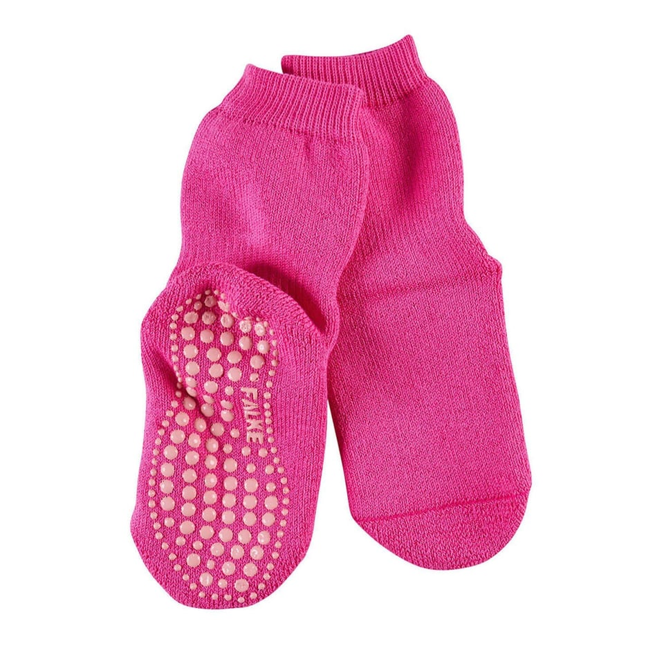 FALKE Catspads Socks with Anti-Slip Sole for Kids and Adults, Col. Col. 8550 Pink