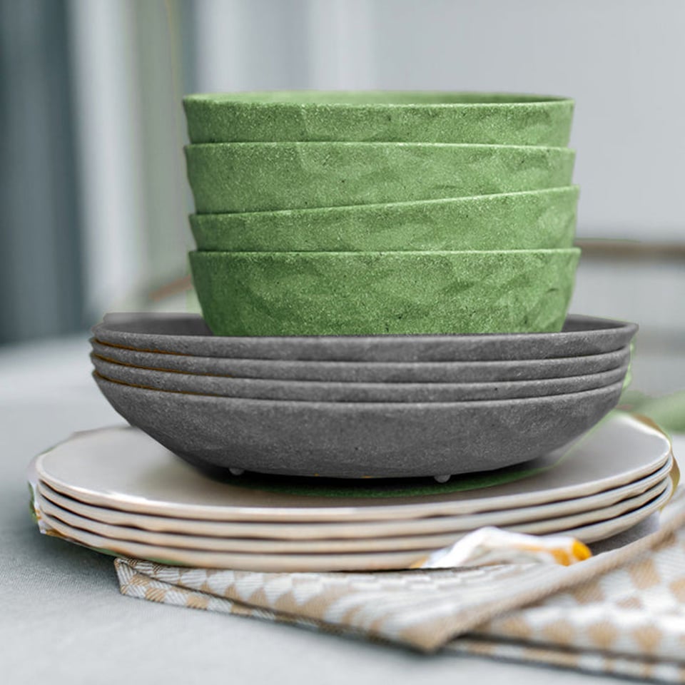 Servies biocirculair gerecycled - Koziol