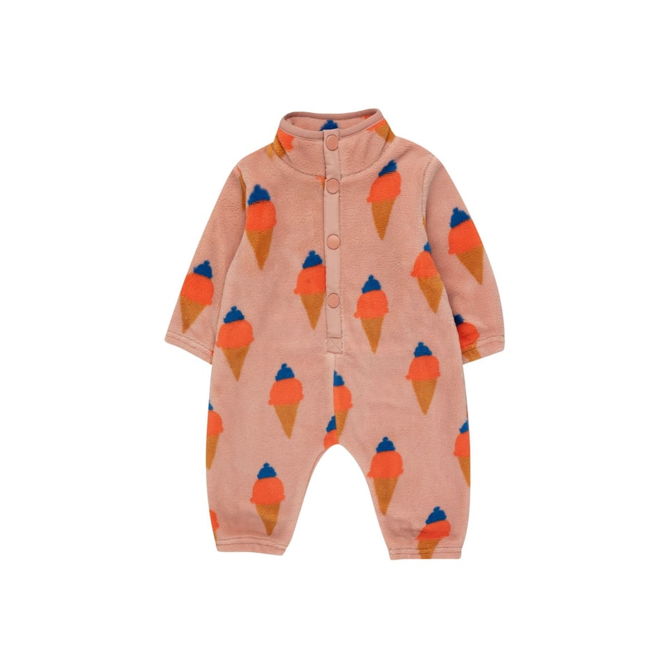 Tiny Cottons ICE CREAM POLAR ONE-PIECE Peach