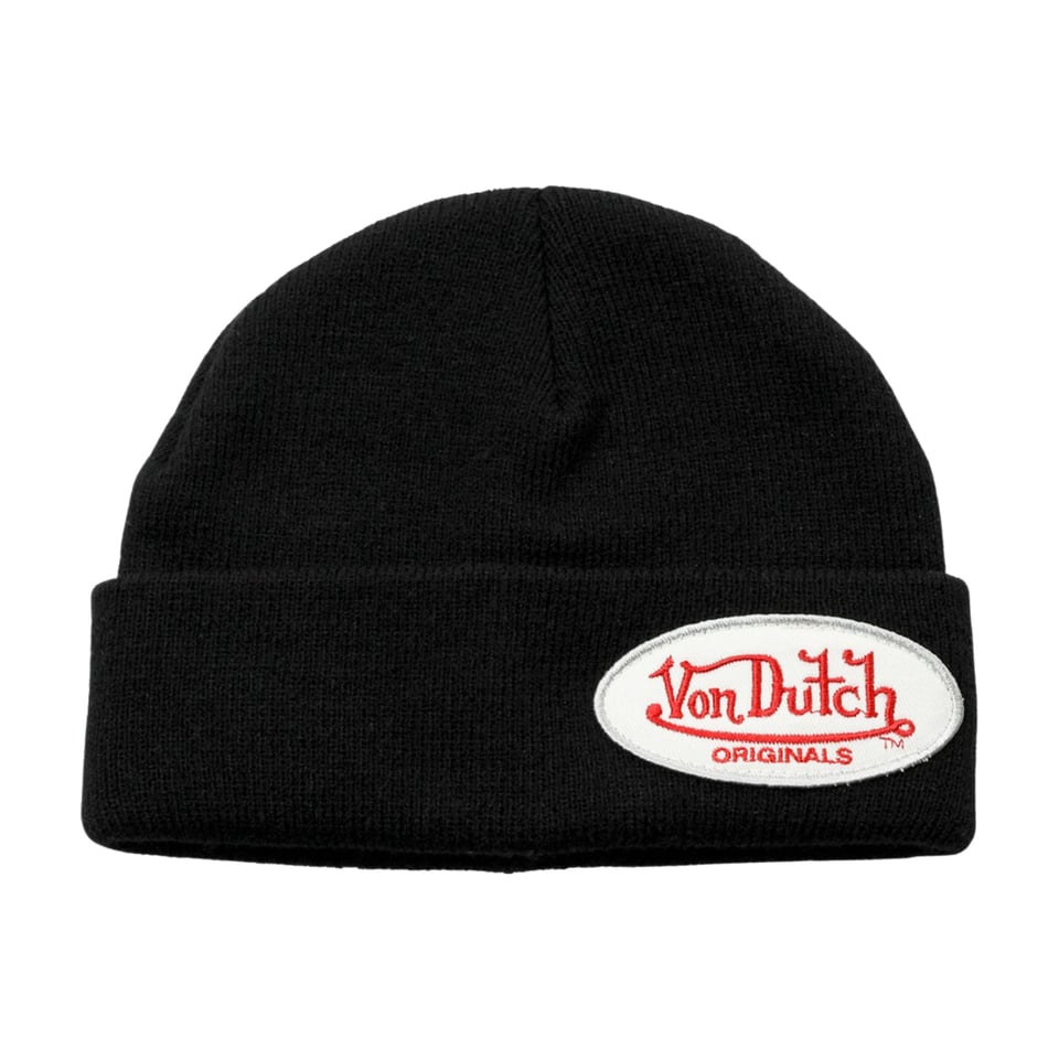 Von Dutch WR Black Beanie