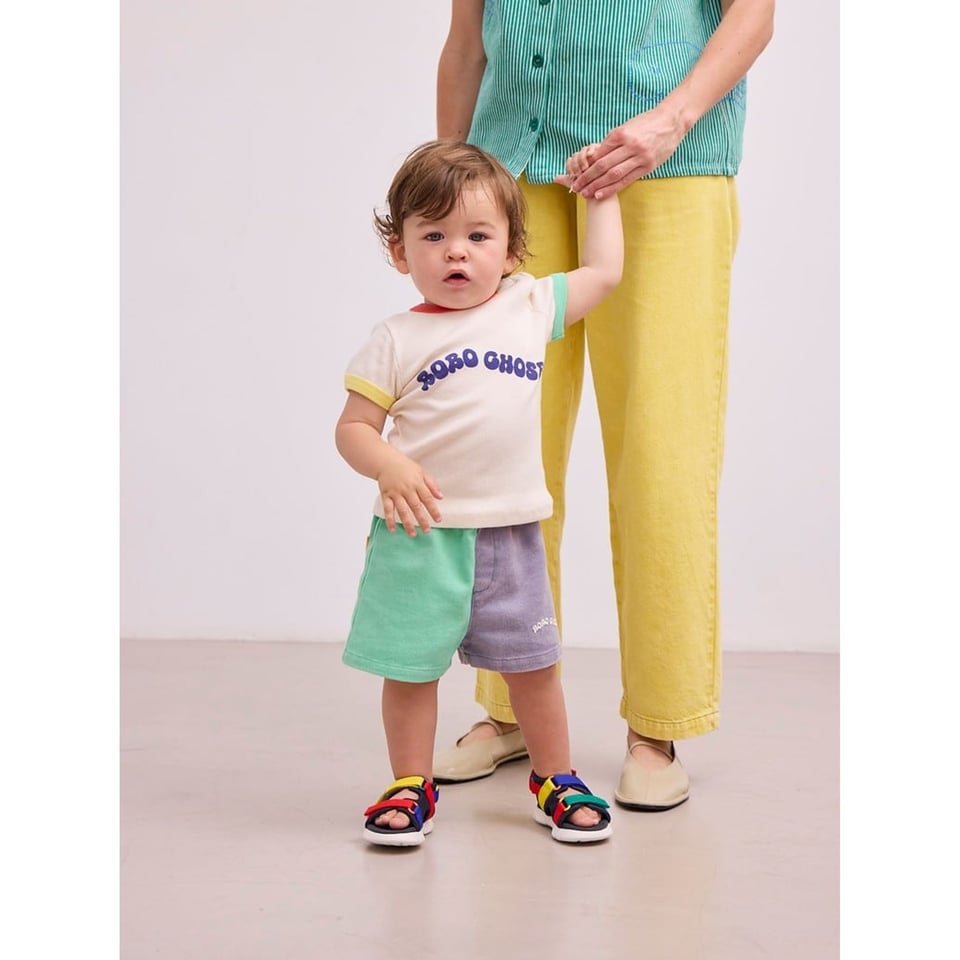 Bobo Choses Color Block Woven Shorts