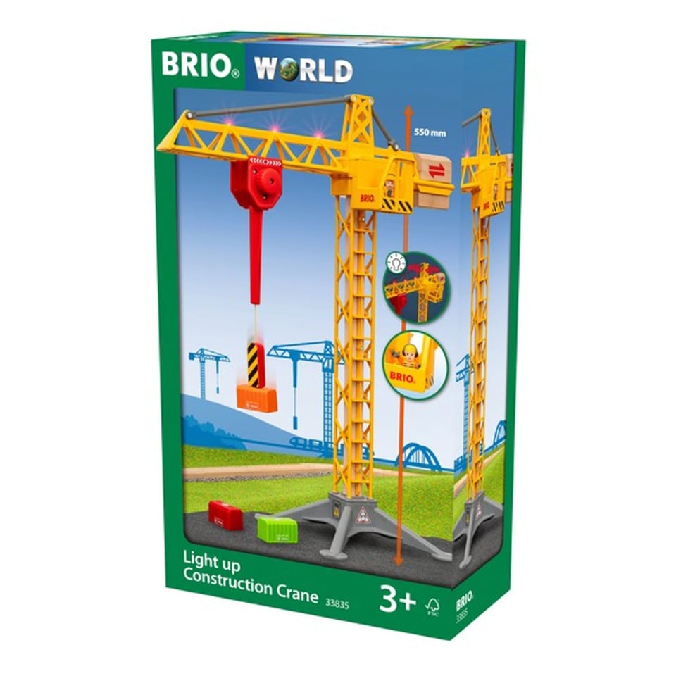 BRIO Light Up-Bouwkraan