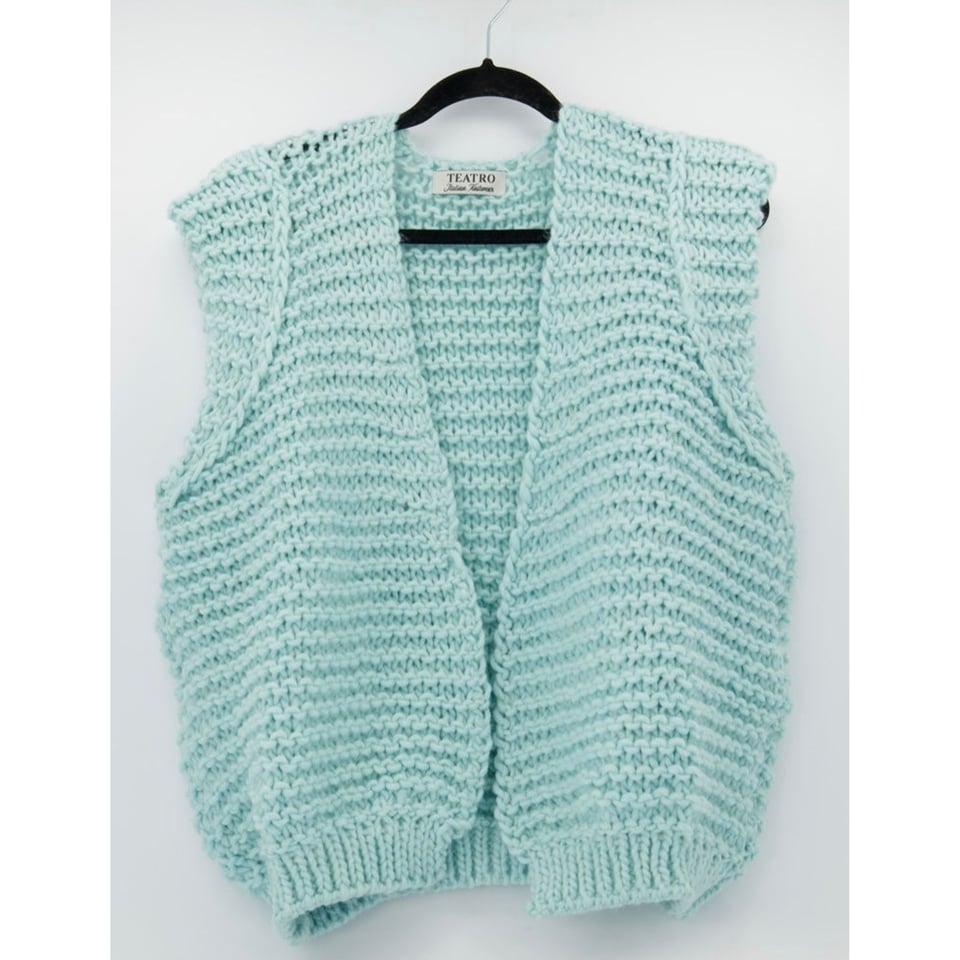 Cherise knitted Gilet x Aqua - OneSize / SML