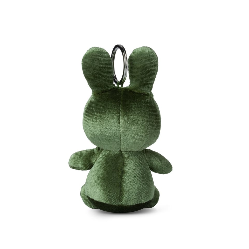 Miffy Keychain Velvet Moss Green 10cm