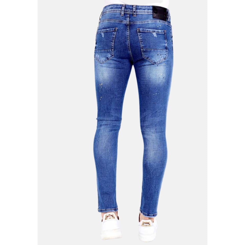Exclusive Super Stretch Jeans Heren - 1009 - Blauw