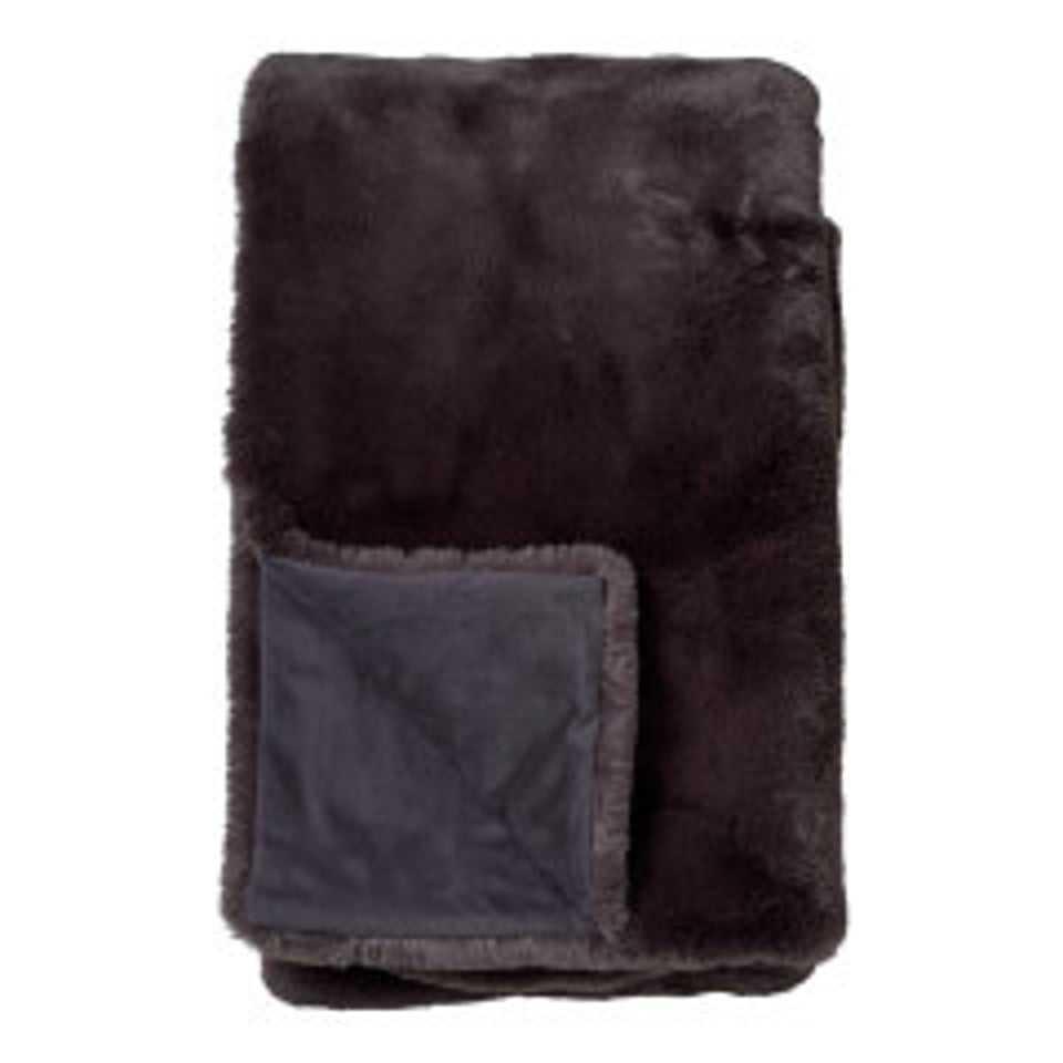 Plaid Zinzi Fake Fur 140x 80cm in 7 Kleuren