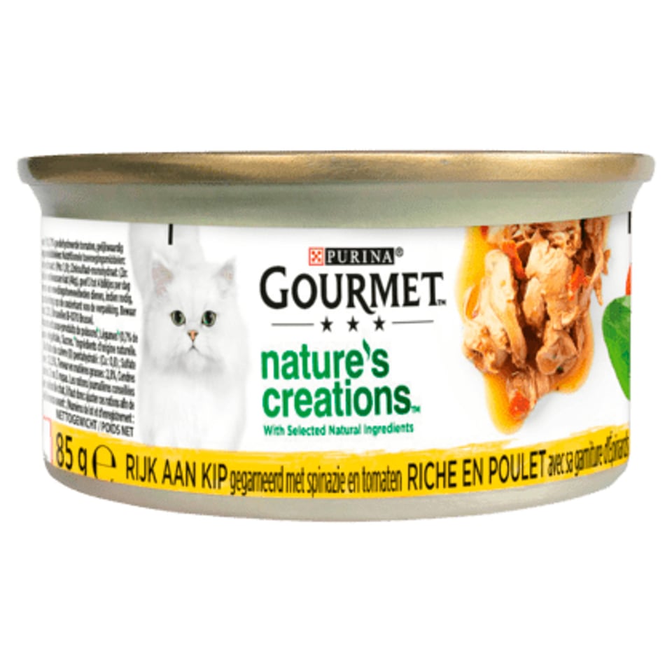 Gourmet Nature's Creations Kattenvoer Kip