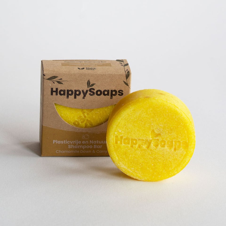 Haarzeep shampoo zeep - The Happy Soaps