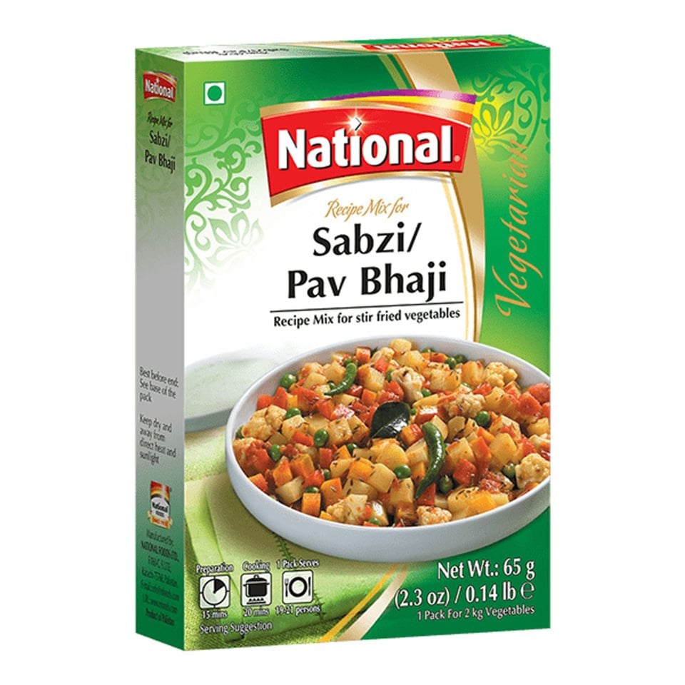 National Sabzi/ Pav Bhaji Masala 110Gr