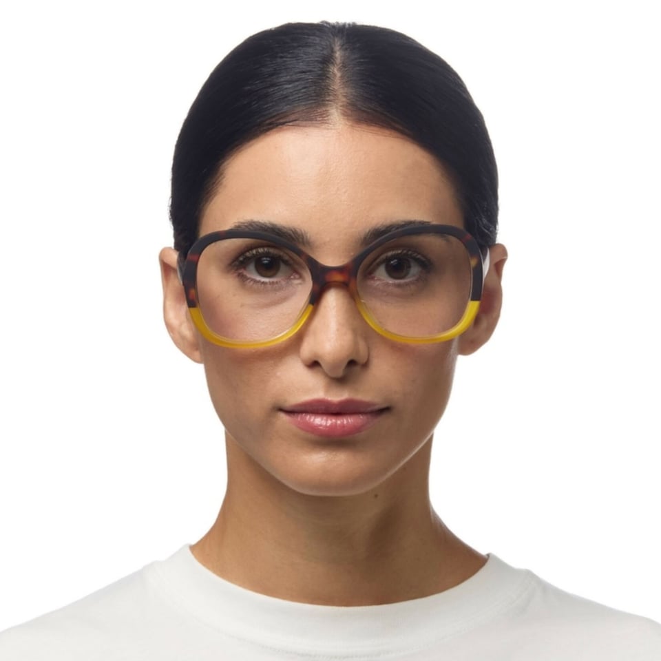 Leesbril VERONA Butterfly Havana Yellow OK049HY