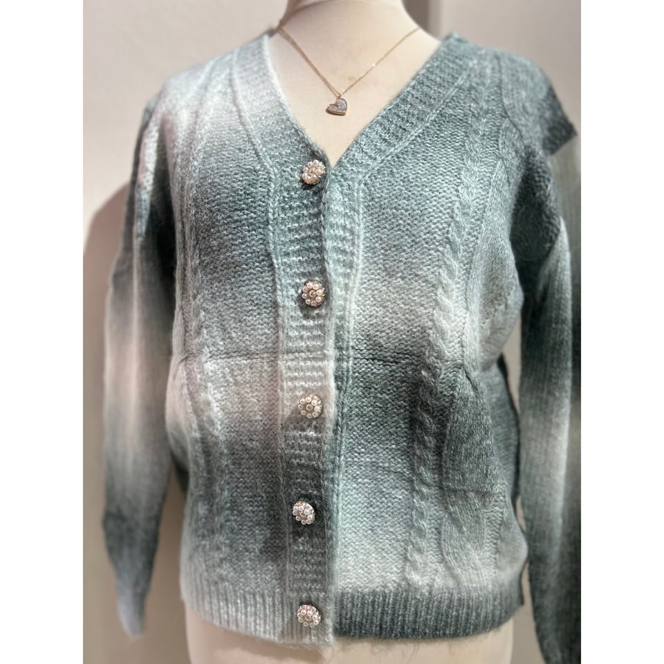 LaJolly Cardigan - Rainbow Grey