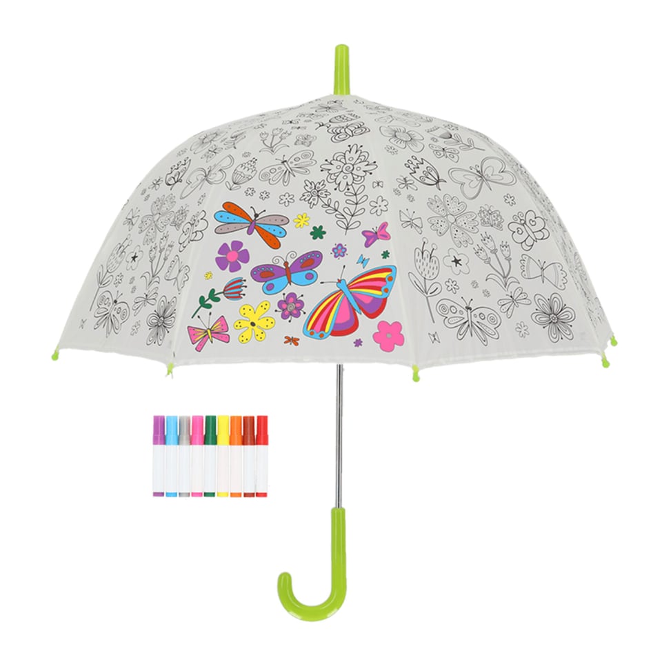 Esschert Design Paraplu Vlinders