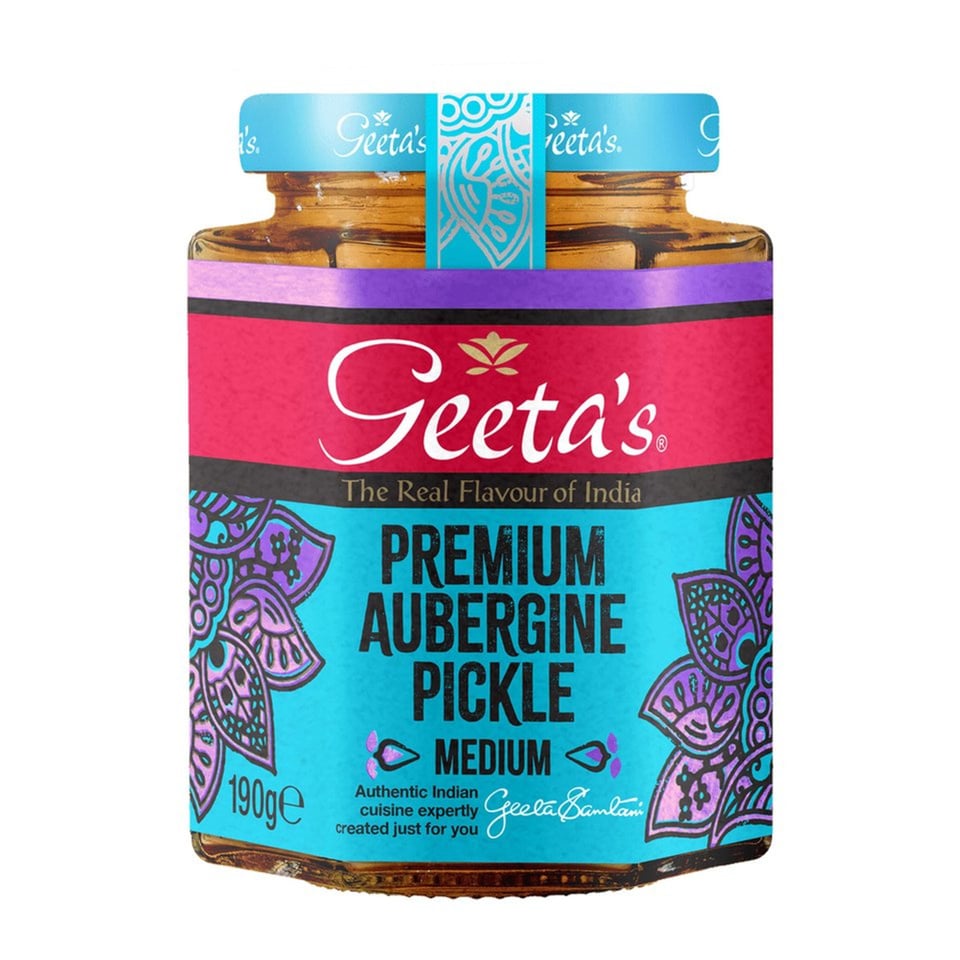 Geeta Premium Aubergine Pickle 190Gr