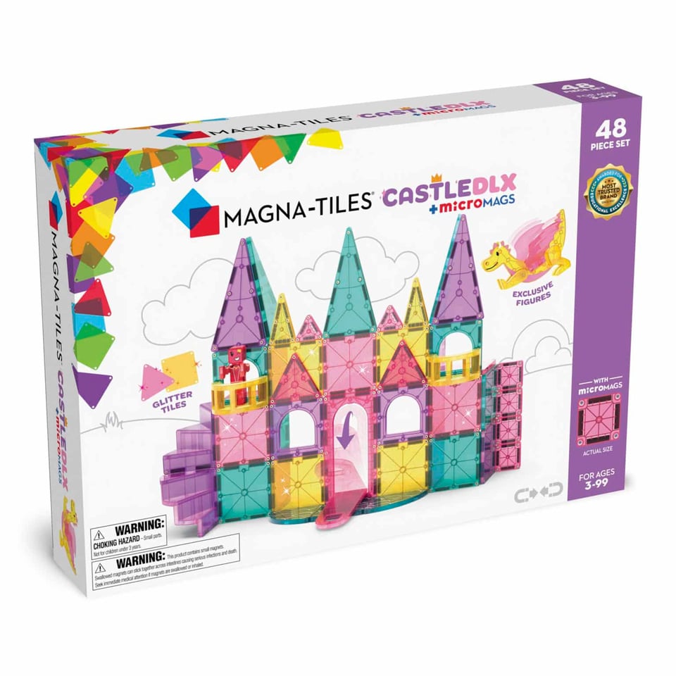 Magna-Tiles Castle XL - 48 Pcs