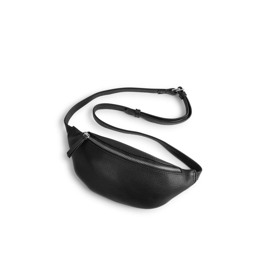 Markberg Pixie Bum Bag - Grain Black