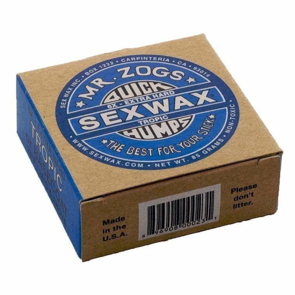 Mr Zogs Mr. Zogs Sexwax - 6x Extra Hard (Basecoat) / Tropic