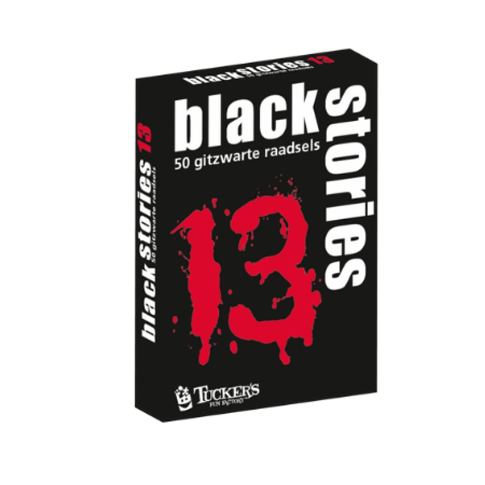 Black Stories 13 - 50 gitzwarte raadsels