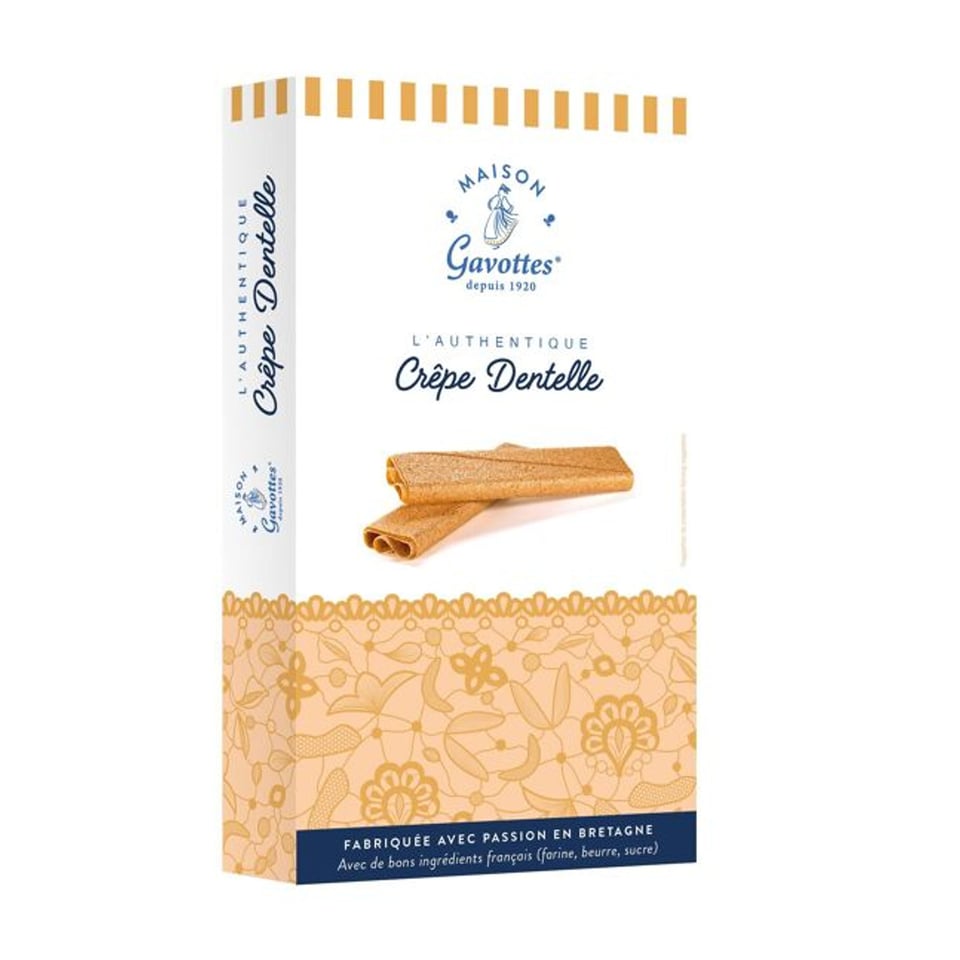 Crêpe Dentelle L'Authentique - doosje van 125g - Bretons koekje - Gavottes