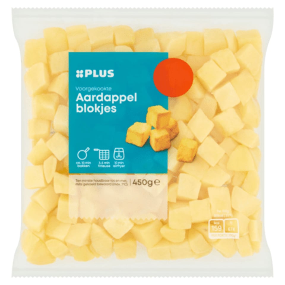 PLUS Aardappelblokjes