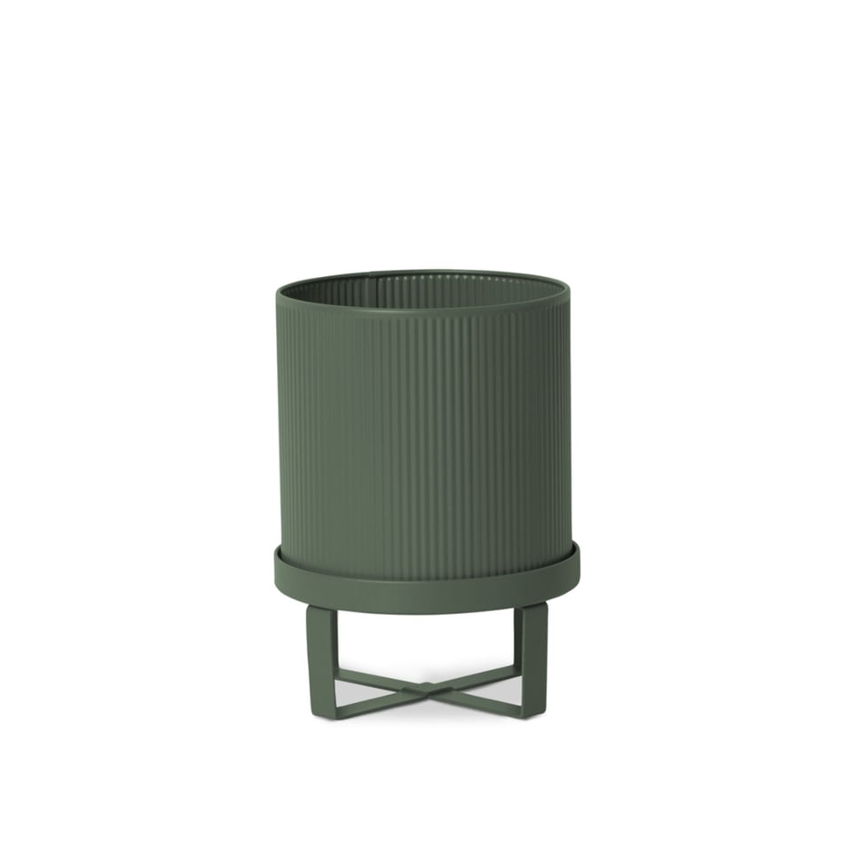 Ferm LIVING Bau Bloempot S Donkergroen