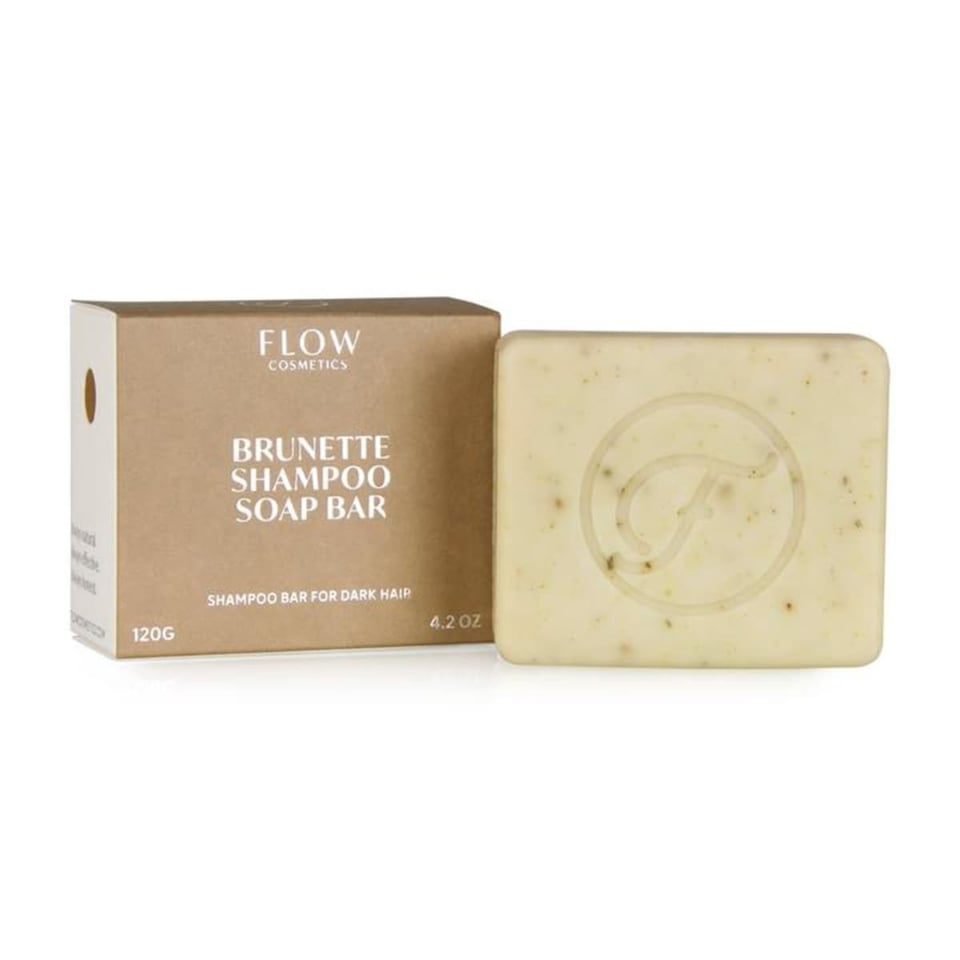 Flow Cosmetics Brunette - Shampoo Bar Voor Geverfd of Natuurlijk Donker Haar