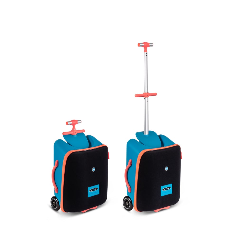 Micro Ride On Luggage Eazy Ocean Blue