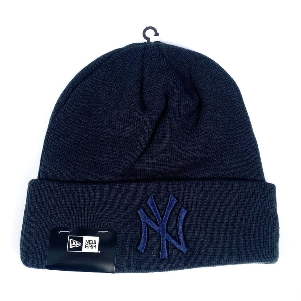 New Era New York Yankees All Navy Beanie