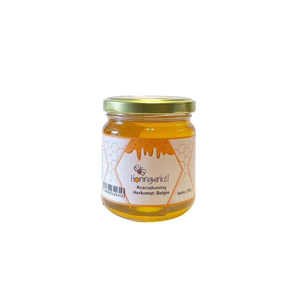 Acaciahoning 250g België Honingwinkel (vloeibaar) - 250g