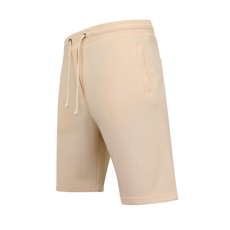 Joggingstof Korte Broek Mannen - Beige