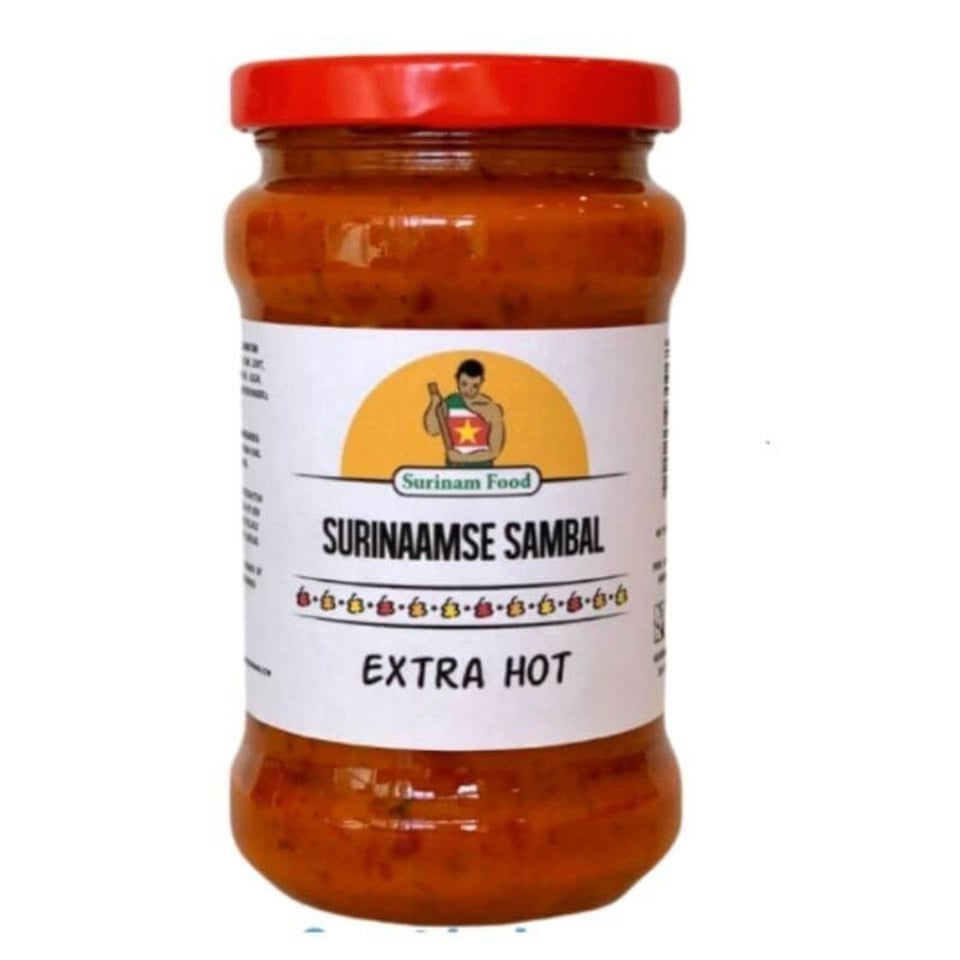 Surinaamse Sambal Extra Hot 315Ml