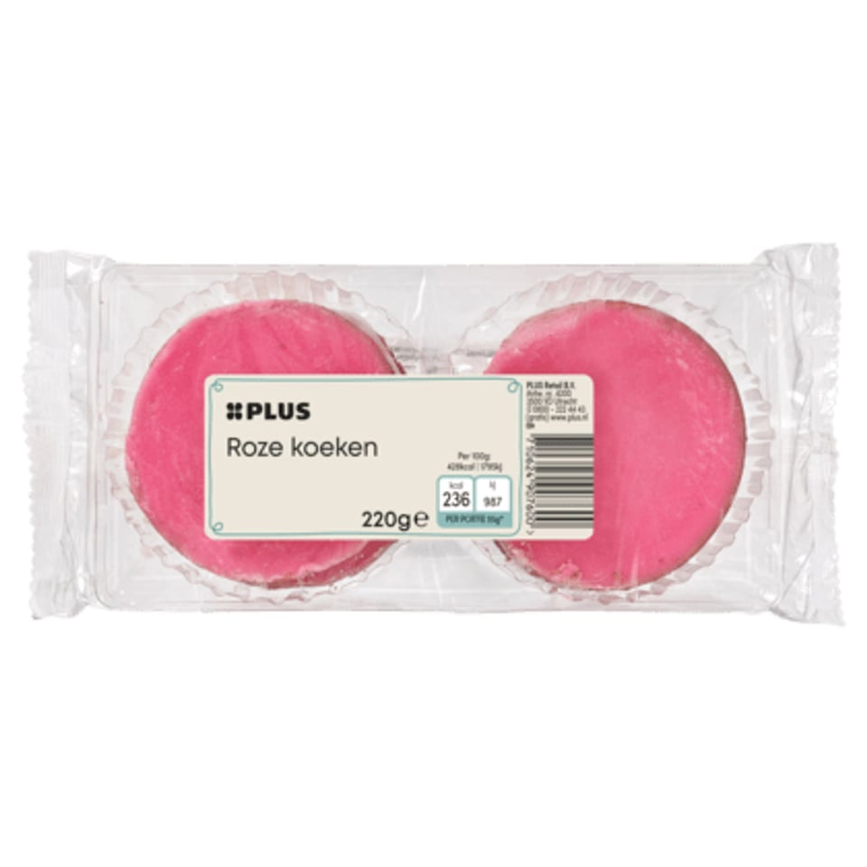 PLUS Roze Koeken