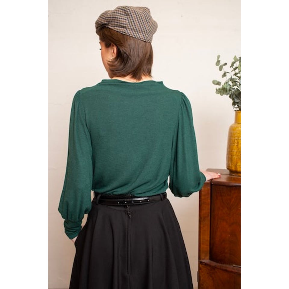 VERY CHERRY Maya Top Green