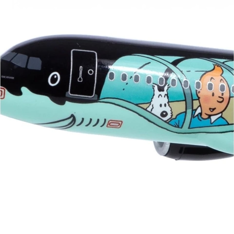 Kuifje Vliegtuig Airbus A320 Tintin Rackham 1:200 Snap-Fit