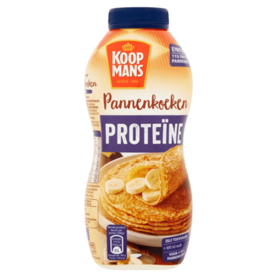 Koopmans Pannenkoekenmix Proteine Schudfles