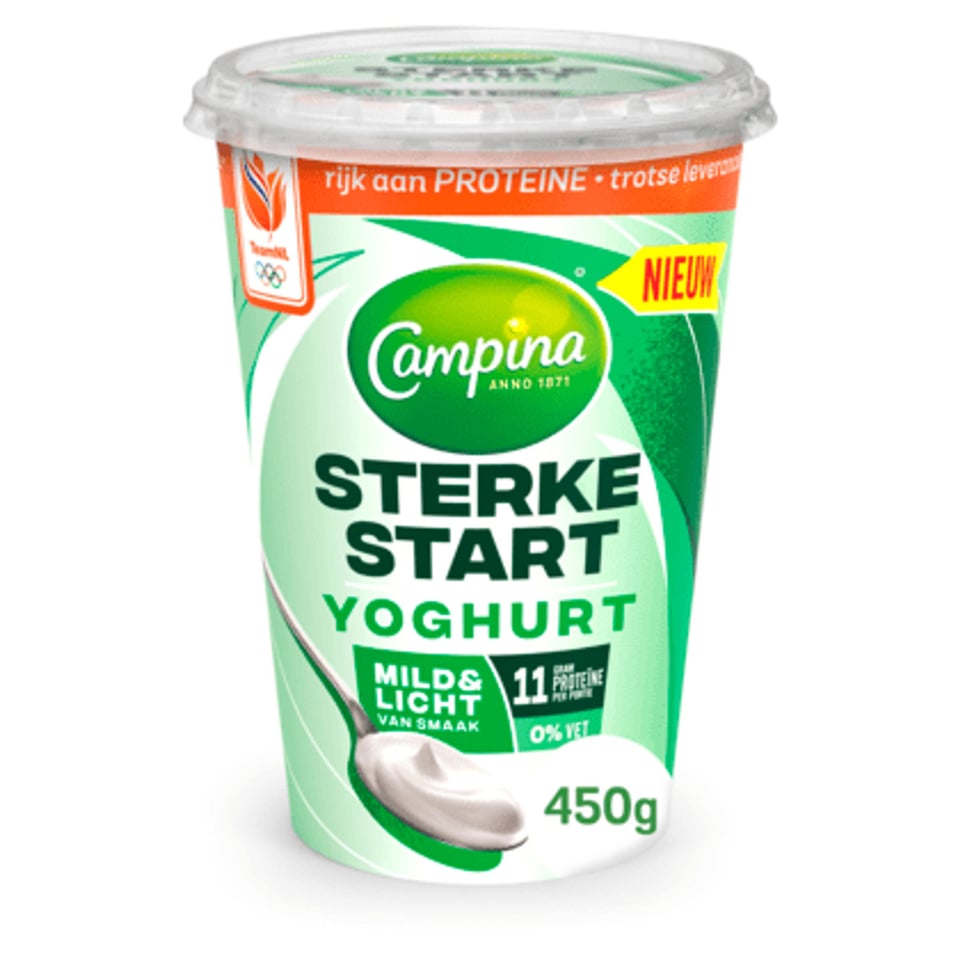 Campina Sterke Start Yoghurt Mild & Licht 0%