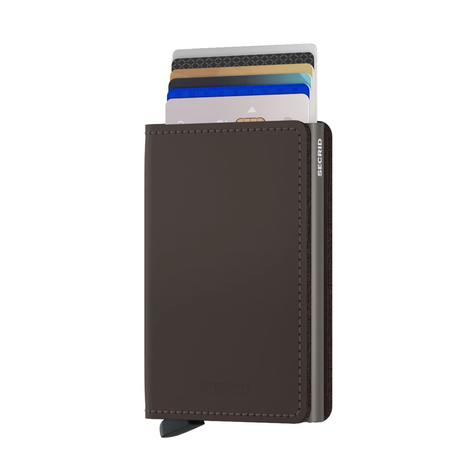 Secrid Slimwallet matte truffle