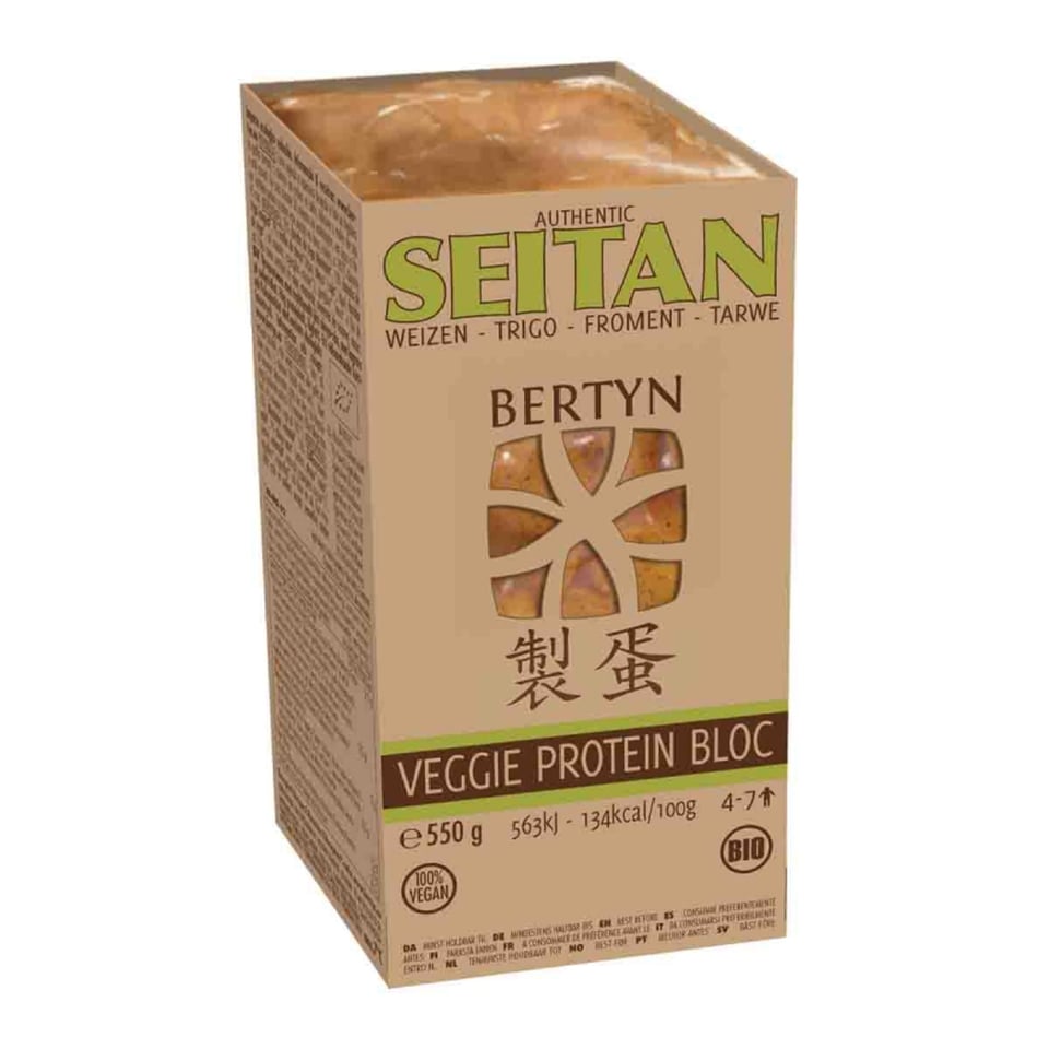 Seitan Vegan Proteine Bloc Tarwe