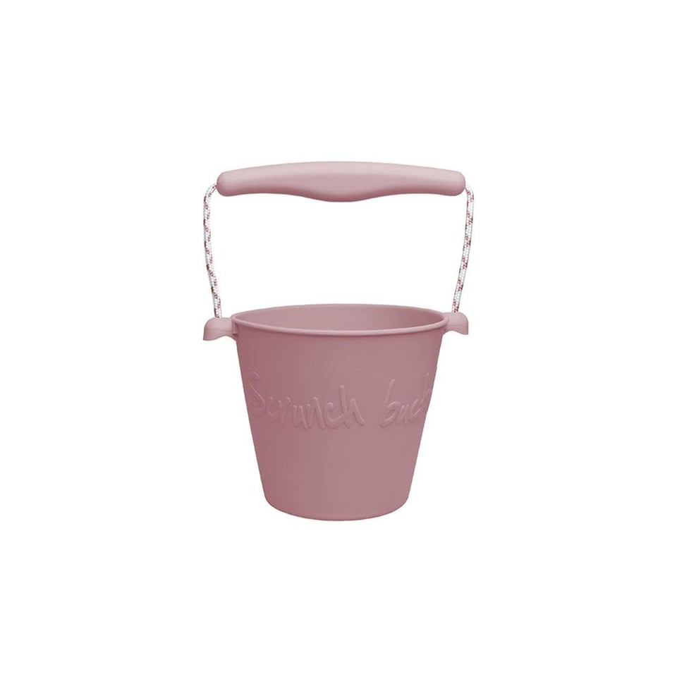 Scrunch Emmer 15 Cm Inhoud 1,5 Liter Oud Roze 1+