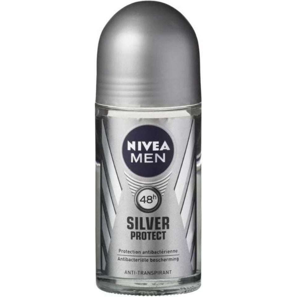 Nivea Men Deodorant Roller Silver Protect Dynamic Power 50 Ml