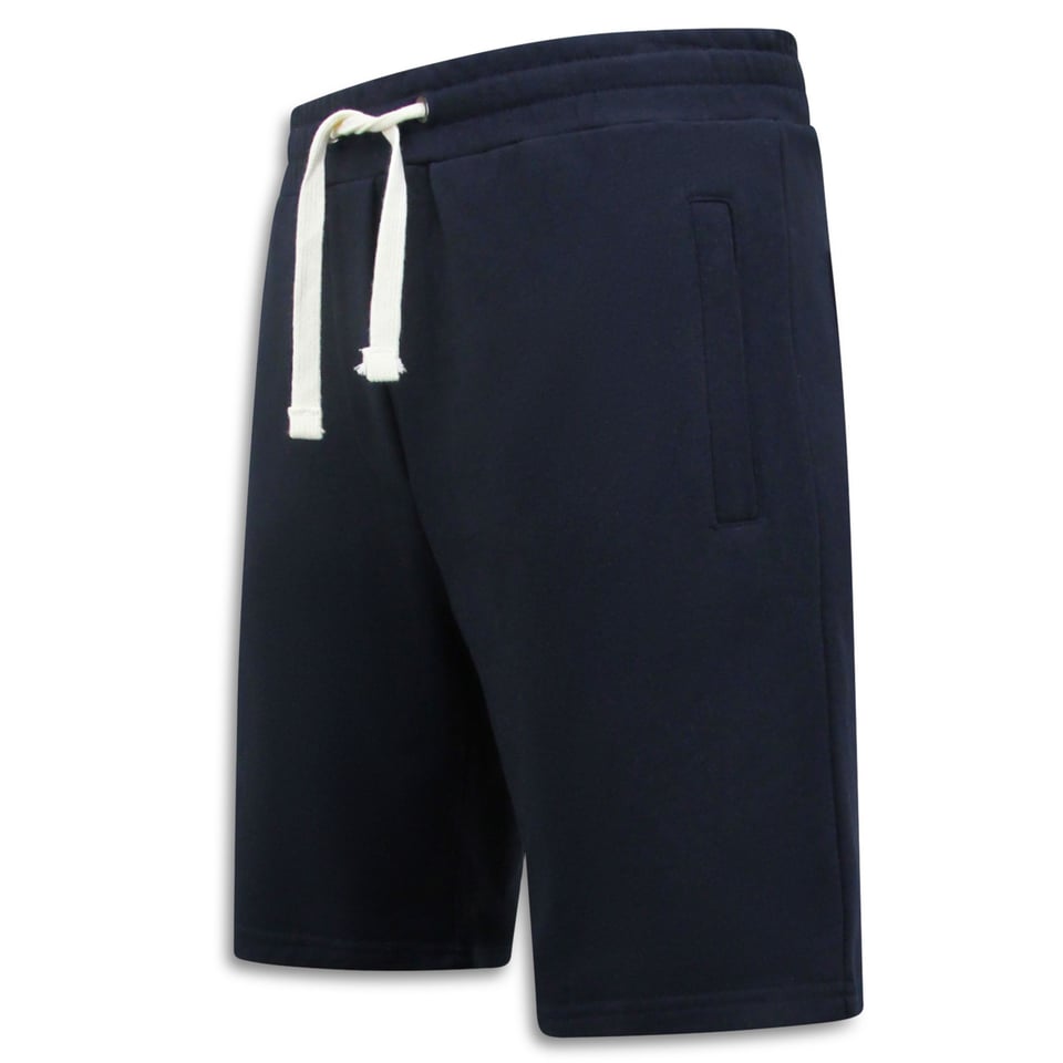 Korte Broek Heren -Sweat Shorts Heren - Donker Blauw
