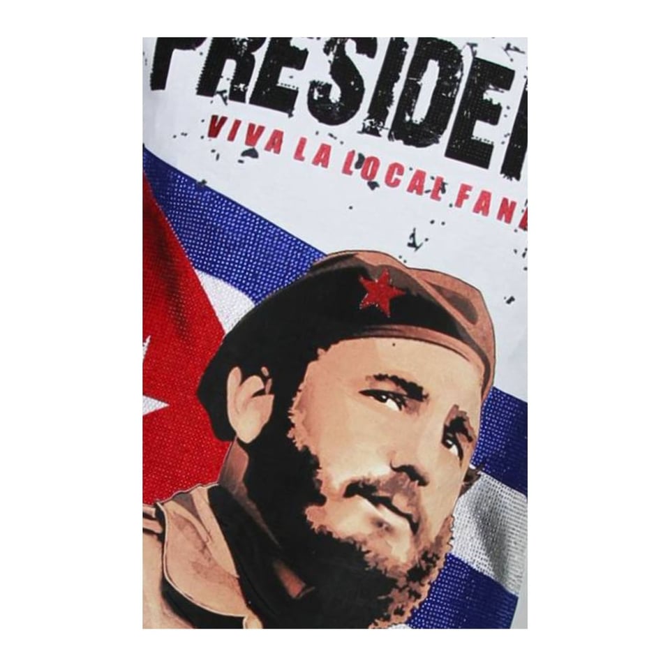 Presidente - Rhinestone T-Shirt - Wit