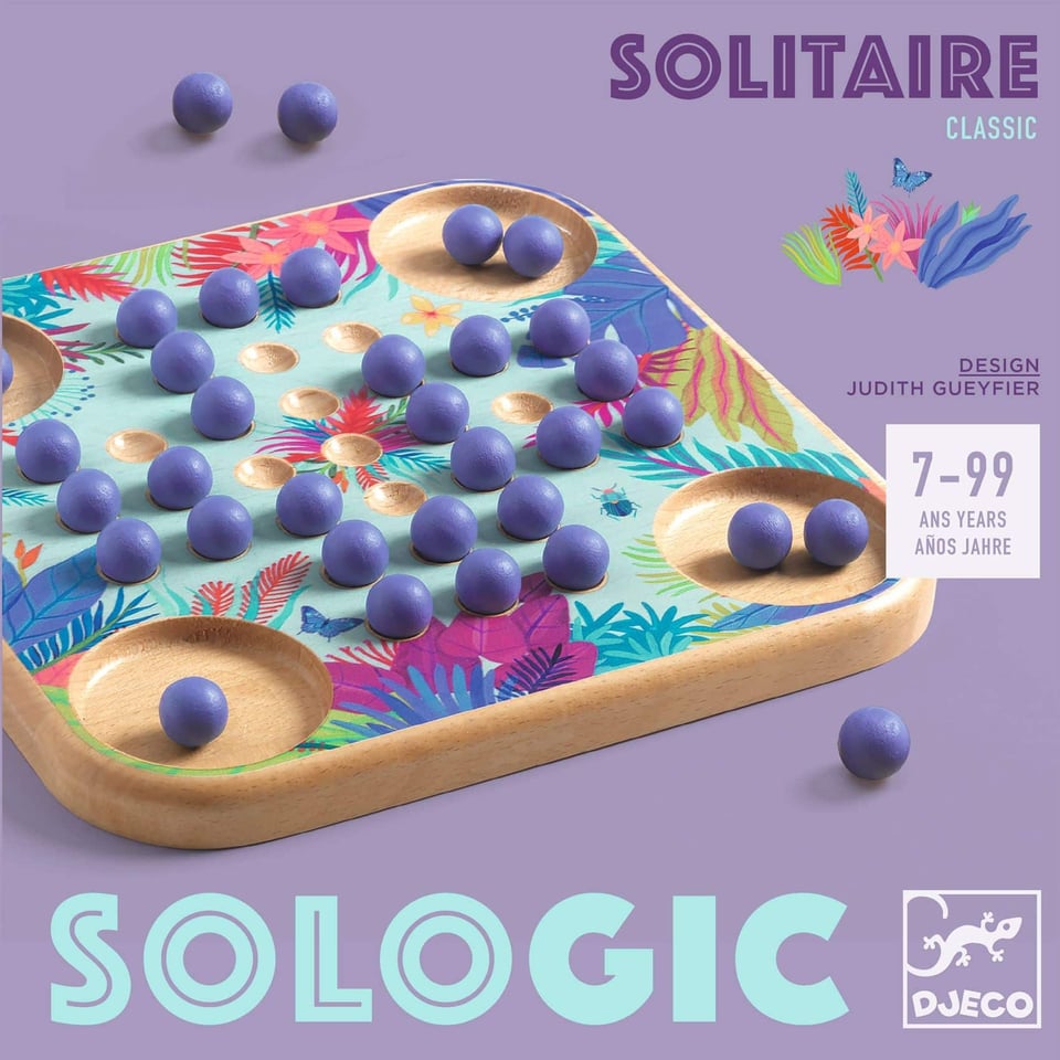 Djeco Houten Spel Solitaire