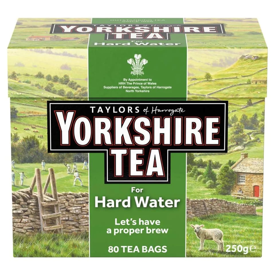 Taylors Yorkshire Tea Hard Water 80 Tea Bags