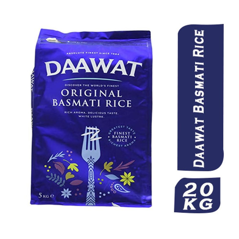 Daawat Basmati Rice 20 KG