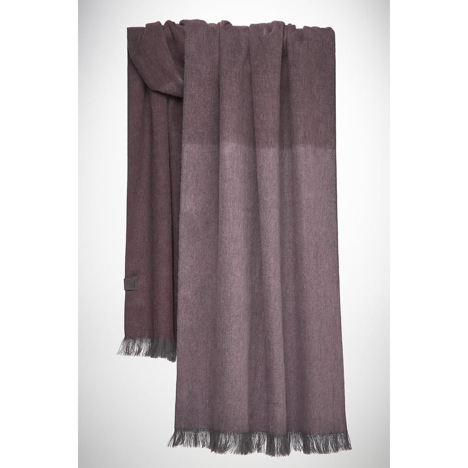 Soft Aubergine, Alpaca Sjaal